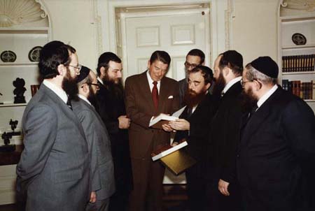 Reagan and the Chabad
